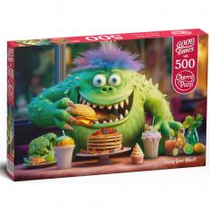 Puzzle de 500 piezas: ¡Disfruta tu comida!