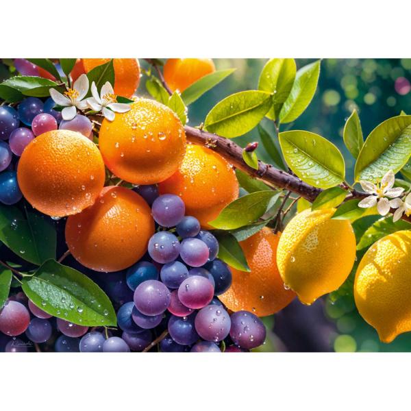 Puzzle de 1000 piezas: Frutas soleadas - Timaro-30738 