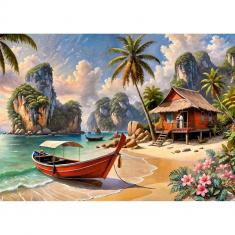 Puzzle 1000 pièces : Le paradis thaïlandais  