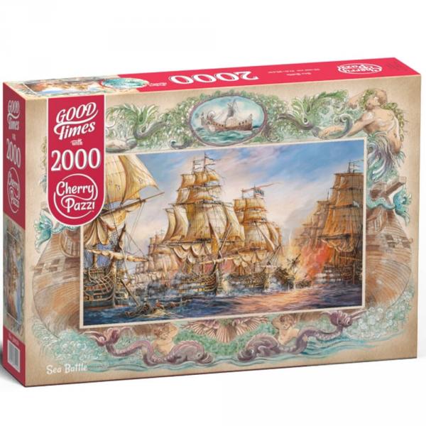 Puzzle de 2000 piezas : Batalla naval - Timaro-50026