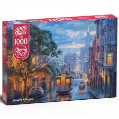 Puzzle mit 1000 Teilen: Nachglühen der Duschen