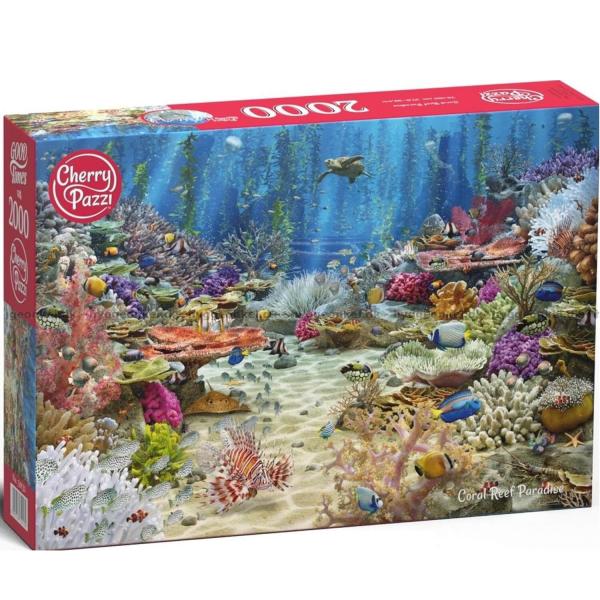 Puzzle mit 2000 Teilen: Korallenriff-Paradies - Timaro-50132