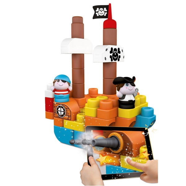Blocs de construction App Toys : 60 pièces : Ile aux trésors - Chicco-00006813000000