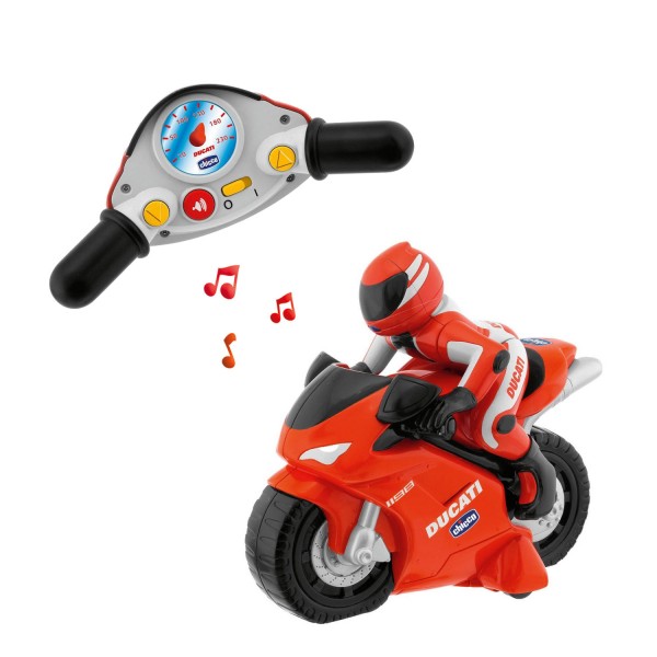 Véhicule radiocommandé : Moto Ducati 1198 - Chicco-00000389000000