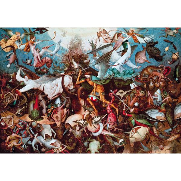 Puzzle Compact 1000 pièces : Bruegel - La Chute du Rebelle - Clementoni-39972