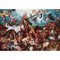 Puzzle Compact 1000 pieces : Bruegel - The Fall of the Rebel 