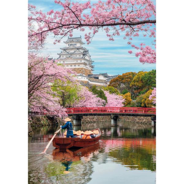 1000 piece puzzle : Himeji Castle - Clementoni-39819