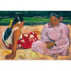  Puzzle Compacto de 1000 piezas : Gauguin - Femmes de Tahiti