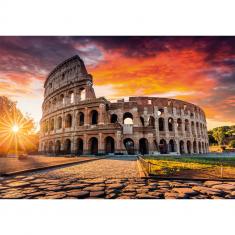Puzzle 1000 pièces : Coucher de soleil romain