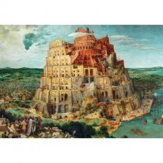 Puzzle Compact 1500 pieces : Bruegel : The Tower of Babel 