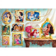 Puzzle Compact 1000 pieces : Disney Princess 