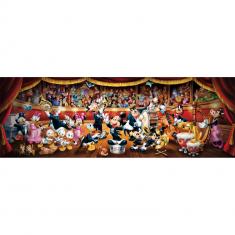 Puzzle Compact 1000 pieces Panorama : Disney Orchestra 