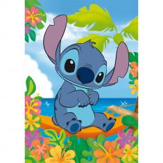 104 piece puzzle : Stitch