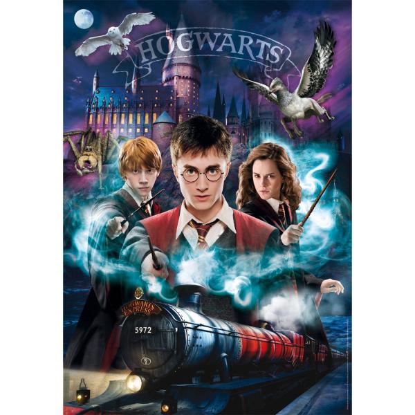 Puzzle Compact 1000 pieces : Harry Potter  - Clementoni-37047