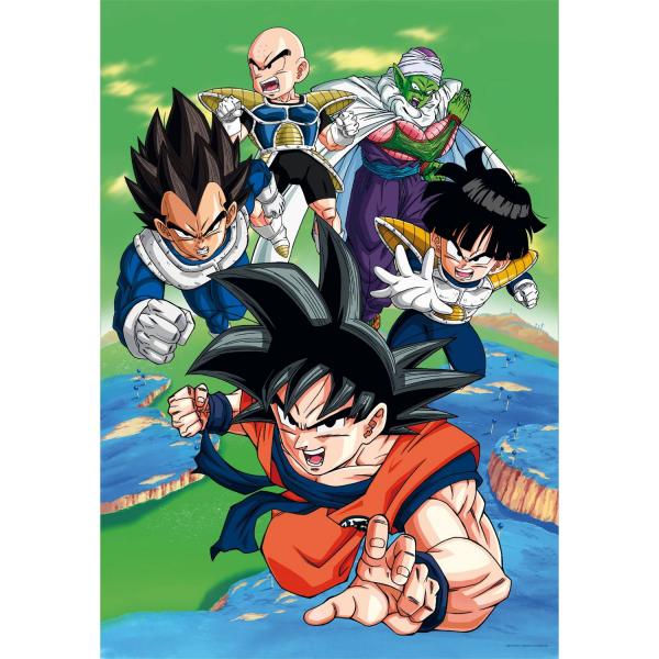 Puzzle Compact 1000 pieces : Dragon Ball  - Clementoni-37051