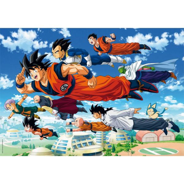 Puzzle Compact 1000 pieces : Dragon Ball  - Clementoni-39955