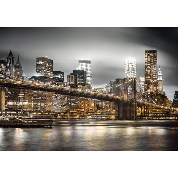 1000 piece puzzle : New York Skyline - Clementoni-39704
