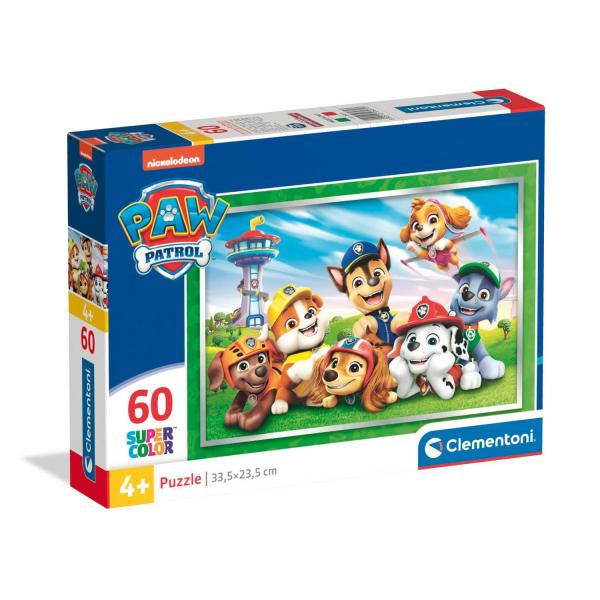 Puzzle 60 pieces : Paw Patrol - Clementoni-26071