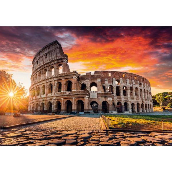 Puzzle Compact 1000 pieces : Roman Sunset  - Clementoni-39985