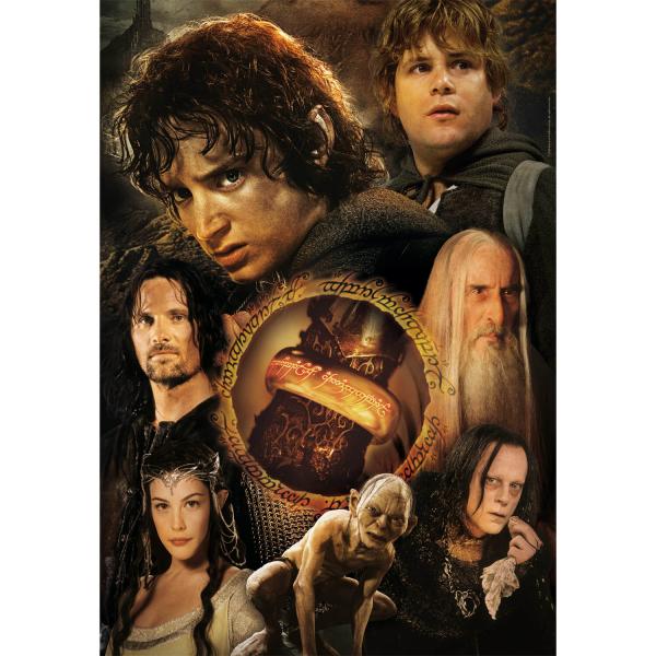 1000 piece puzzle : The Lord of the rings - Clementoni-39737