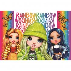 104 piece puzzle : Brilliant : Rainbow High