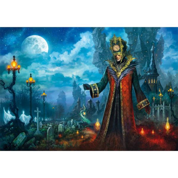 Puzzle Compact 1000 pieces : The Lord of Time  - Clementoni-39986