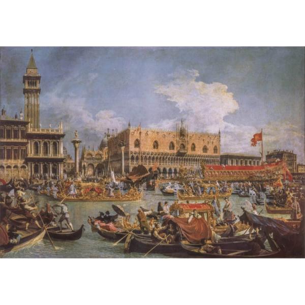 1000 piece puzzle : Museum : Canaletto - Clementoni-39764