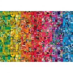 1000 piece puzzle : Colorboom : Collage