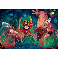 Puzzle de 60 piezas : Piratas