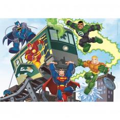 60 piece puzzle: DC Comics