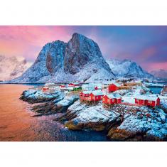 500 piece puzzle : Hamnoy Village