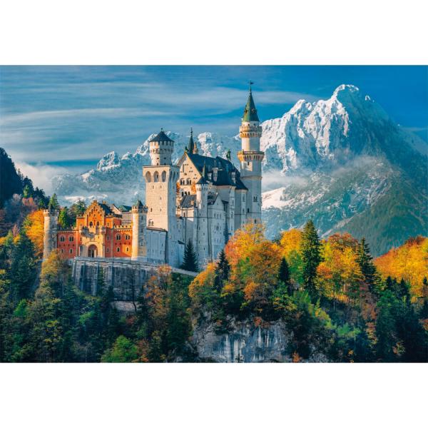 Puzzle mit 500 Teilen: Schloss Neuschwantein - Clementoni-35146