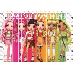 180 piece puzzle : Rainbow High