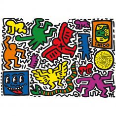 1000 piece puzzle : Haring