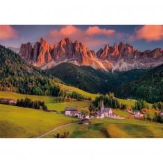 1000 piece puzzle :Magical Dolomites