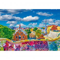 1000 piece puzzle :Park Güell Barcelone