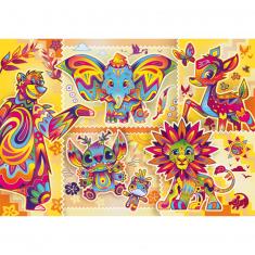 Puzzle valisette 1000 pièces : Classique Disney