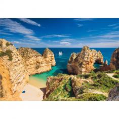 Puzzle Compact 1000 pieces : Algarve Bay 