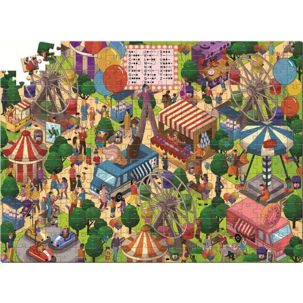 300 piece puzzle : Mixtery : Fairground - Clementoni-21712