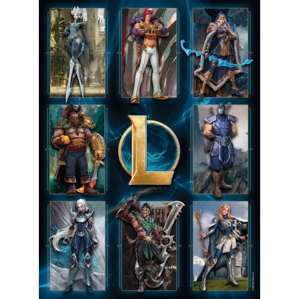 500 piece puzzle : League of Legends - Clementoni-35122