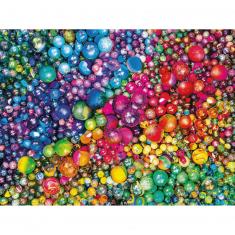 1000 piece puzzle : Colorboom collection: Marvelous marbles