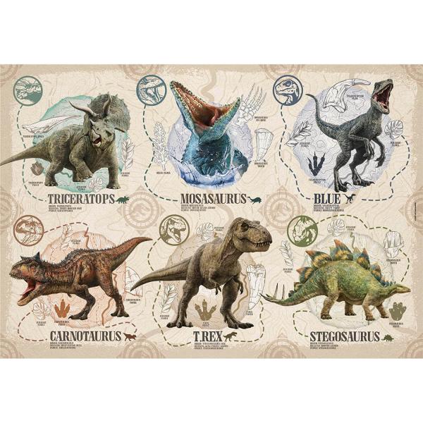 104 piece puzzle : Jurassic World - Clementoni-27179