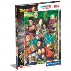 Puzzle 104 pièces : Dragon Ball