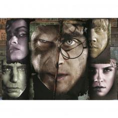 Puzzle 1000 pièces : Valisette Harry Potter 