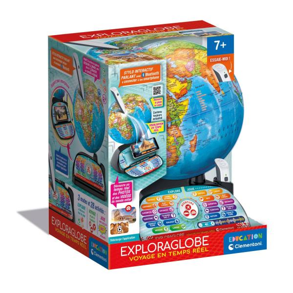 Exploraglobe : Le globe interactif - Clementoni-52779