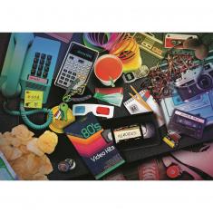 Puzzle 1000 Teile: Nostalgie 80er