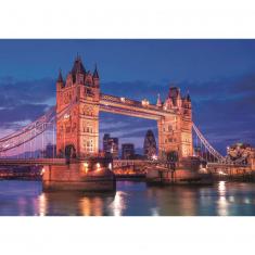 Puzzle de 1000 piezas: Tower Bridge de noche