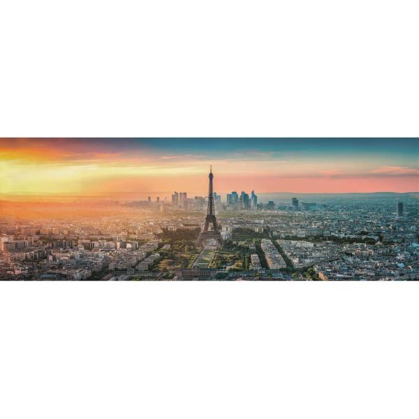 Panoramapuzzle mit 1000 Teilen: Paris - Clementoni-39641