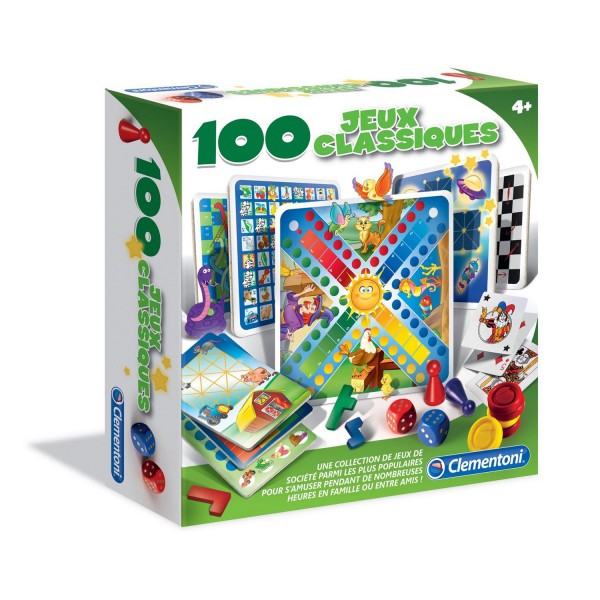 100 jeux classiques - Clementoni-52183