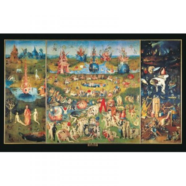 Puzzle 1000 pièces -  Bosch : Le jardin des délices - Clementoni-39048